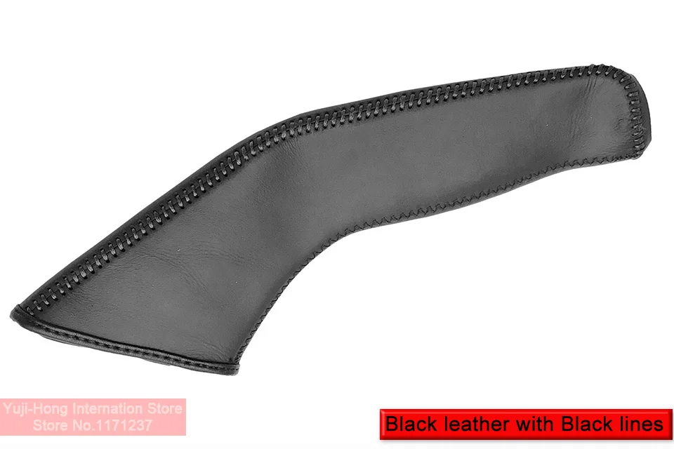 Yuji-Hong автомобильный чехол для ручного тормоза для KIA K2 2011- авто ручки ручного тормоза авто-Стайлинг натуральная кожа Чехол черный