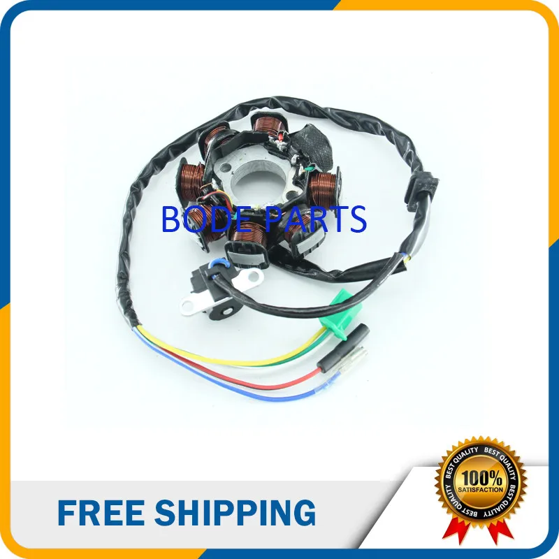 8-катушка Статор для GY6 125cc 150cc 200cc Электрический старт ATV Байк и Go Kart CQ-111