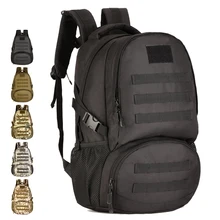 Mochila al aire libre 35L Nylon Camo MOLLE Asalto Táctico Senderismo Paquete de Escalador de Caza Que Acampa