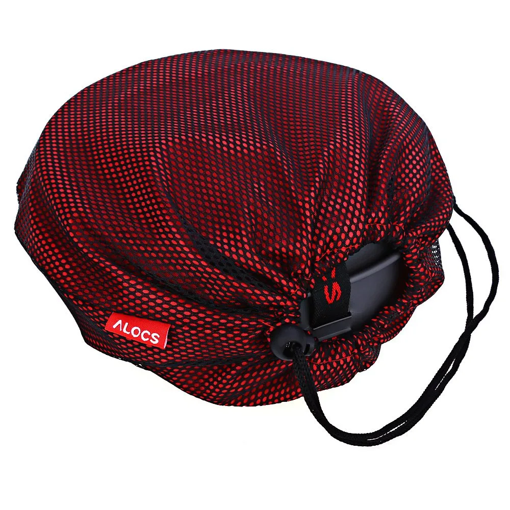 Panelas ao ar Fogão a Álcool Conjunto para Acampamento Fogão com Gripper Alocs Pessoa Livre Acampamento Cozinhar Caminhadas Piquenique Pot C05 2-4 21 para acampamento caminhadas piquenique fogão com gripper pot