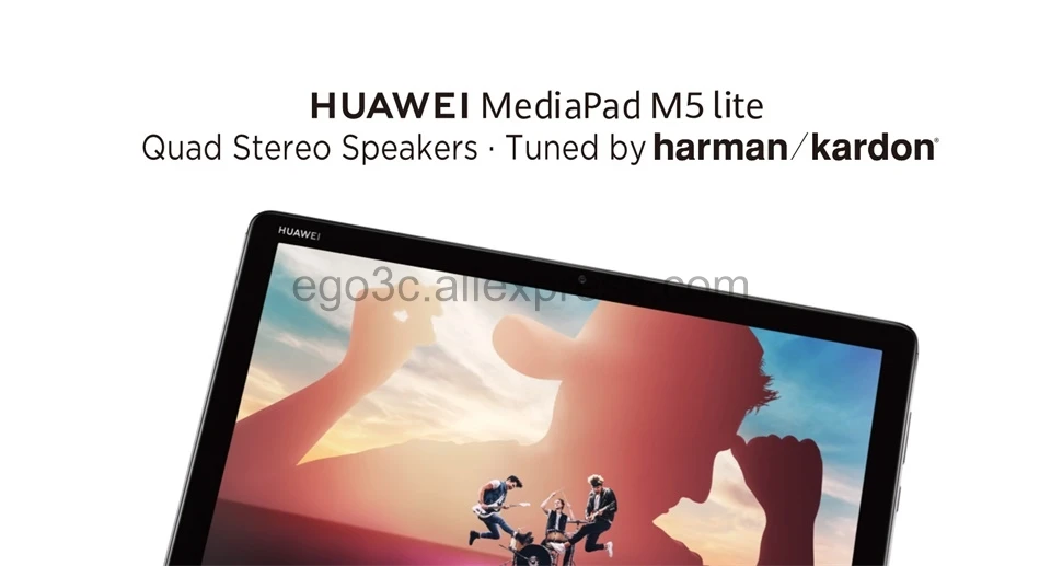 Huawei mediaPad M5 lite, 4 Гб ОЗУ, 64 Гб ПЗУ, планшет, четыре ядра, wifi/LTE verison, 10 дюймов, планшетный ПК, 7500 мАч, Android 8,0, gps, 1920*1200