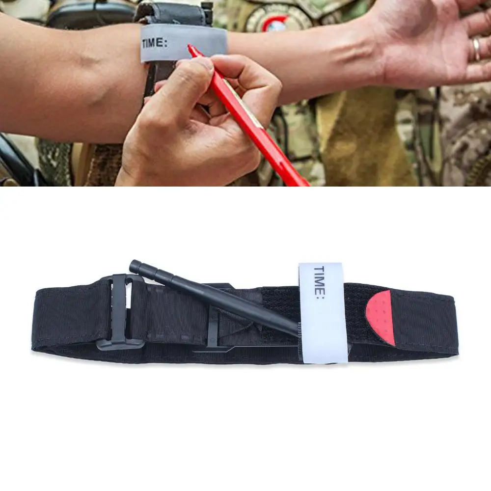 Tactical Tourniquet Combat Application Red Tip Military Medical CAT Emergency  (5)