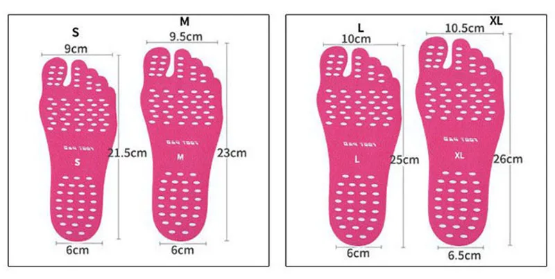 Пляжные стельки унисекс для йоги, спа-салона, пляжные подушечки для ног, невидимая обувь для походов, кемпинга, походов, Противоскользящие коврики для ног