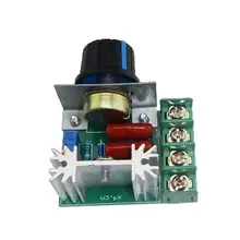 Импорт 2000 Вт диммер высокой мощности тиристорный Электронный регулятор напряжения для контроля температуры