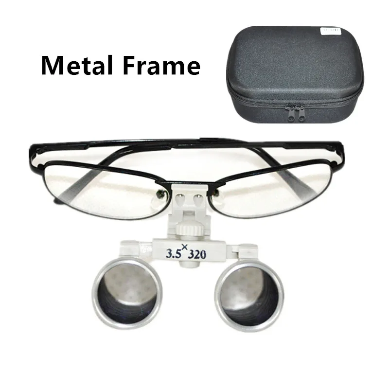 Dentist Dental Surgical Medical Binocular Loupes 3.5X 320mm Optical