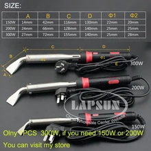 1 шт. 220 В-240 В AC 300 Вт высокое Мощность Электрический паяльник зубило точки Медь качество сварки насадка