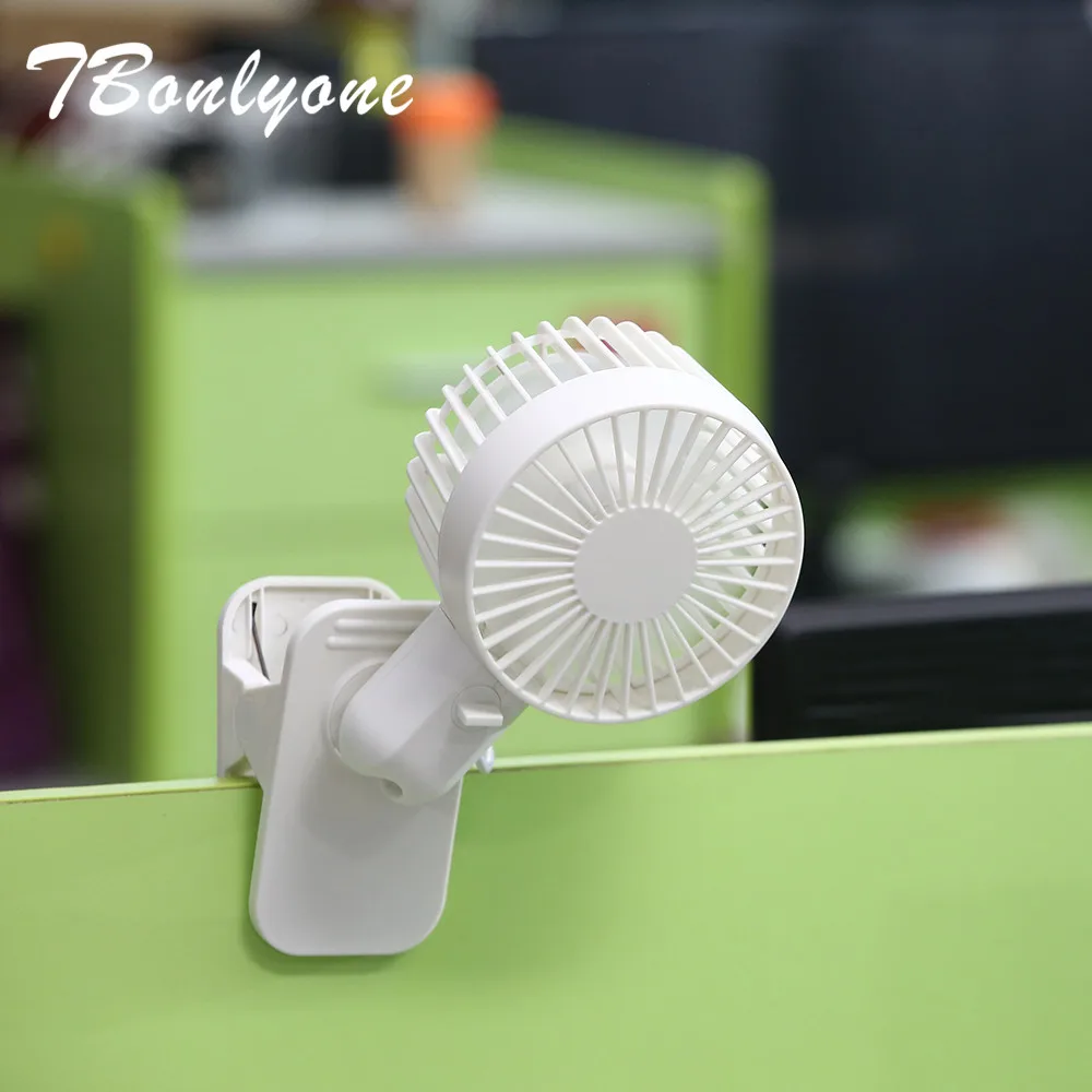 

TBonlyone 3 Speeds Fan with Clip Multifunctinal Adjustable USB Fan without Battery Electric USB Mini Fan For Outside Office Baby