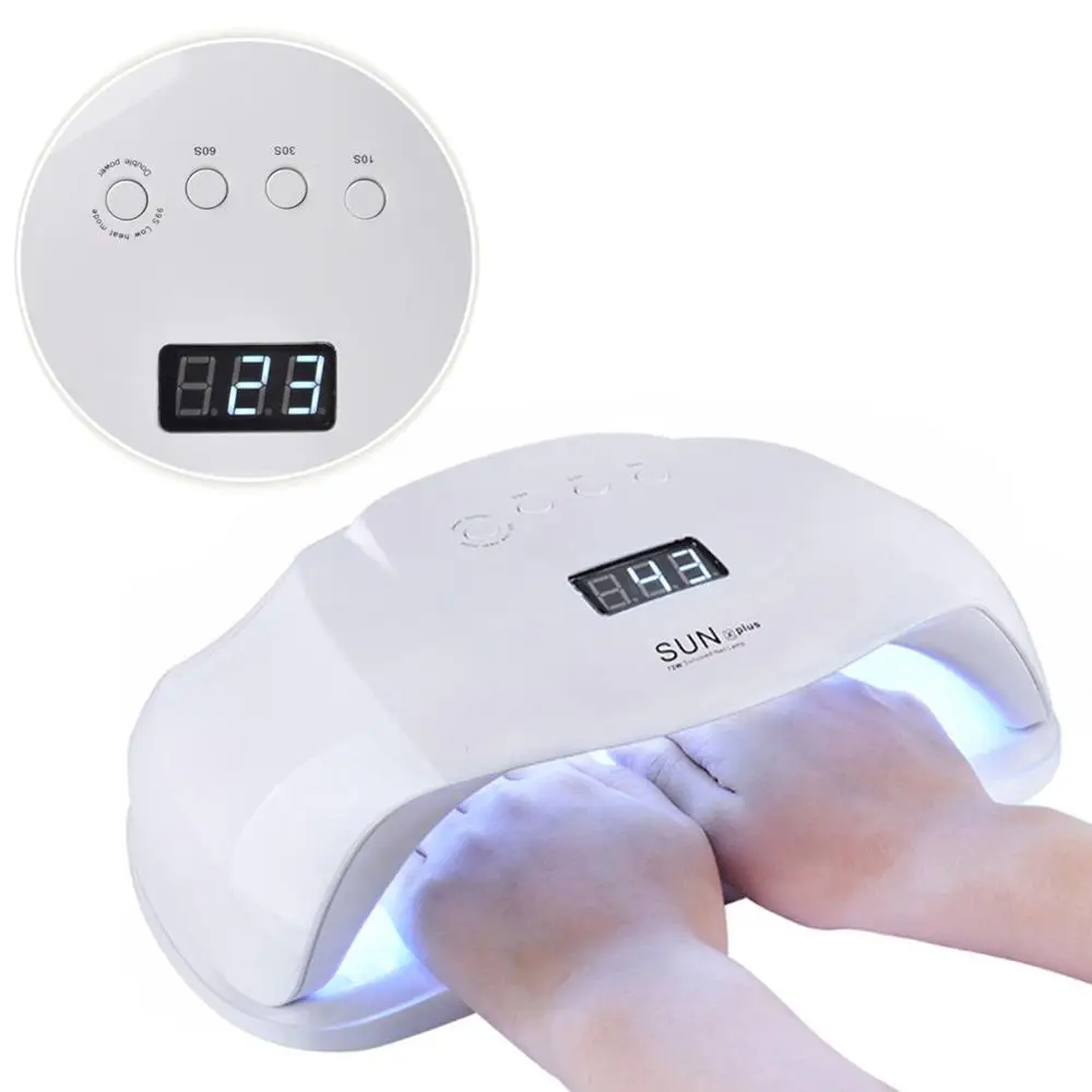 

SUN X Plus Nail Lamp 72W Two Hands Curing UV light Nail Dryer Nail Polish UV Gel Lamp