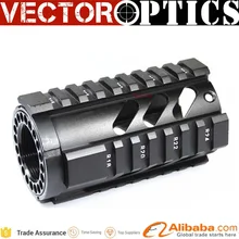 10 шт векторная оптика черная футболка с принтом пистолета серии 4 дюймов поплавка Handguard Quad M4 M16 AR-15 AR 15 AR15 с AR15 аксессуары