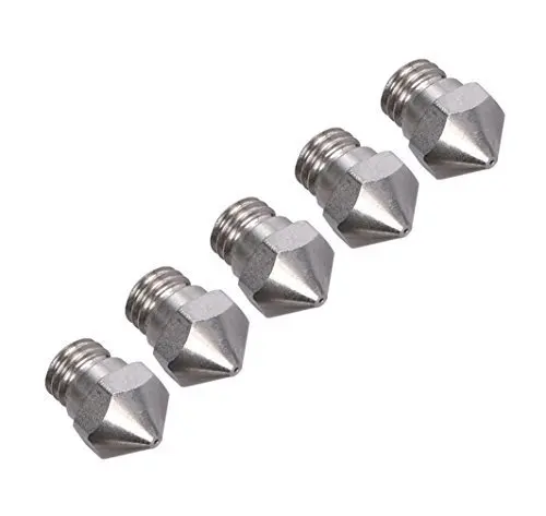 Best Offers 5pcs 3D Printer MK10 Nozzle 0.4mm Stainless Steel M7 Thread Nozzle for Flash Forge/Dremel/Wanhao 1.75mm Filament ABS PLA Best Offers 5pcs 3D Printer MK10 Nozzle 0.4mm Stainless Steel M7 Thread Nozzle for Flash Forge/Dremel/Wanhao 1.75mm Filament ABS PLA
