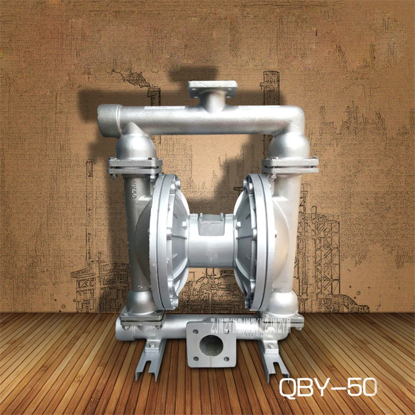 

Aluminum Alloy Nitrile Industrial Pneumatic Diaphragm Pump QBY-50,Used In Flammable, Volatile, Highly Toxic And Other Occasions