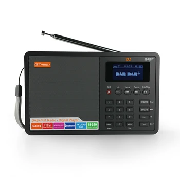 

[Genuine] GTMedia D1 DAB + FM RDS Radio 2.4" LCD Color Display BT4.0 Digital Radio DAB FM Alarm