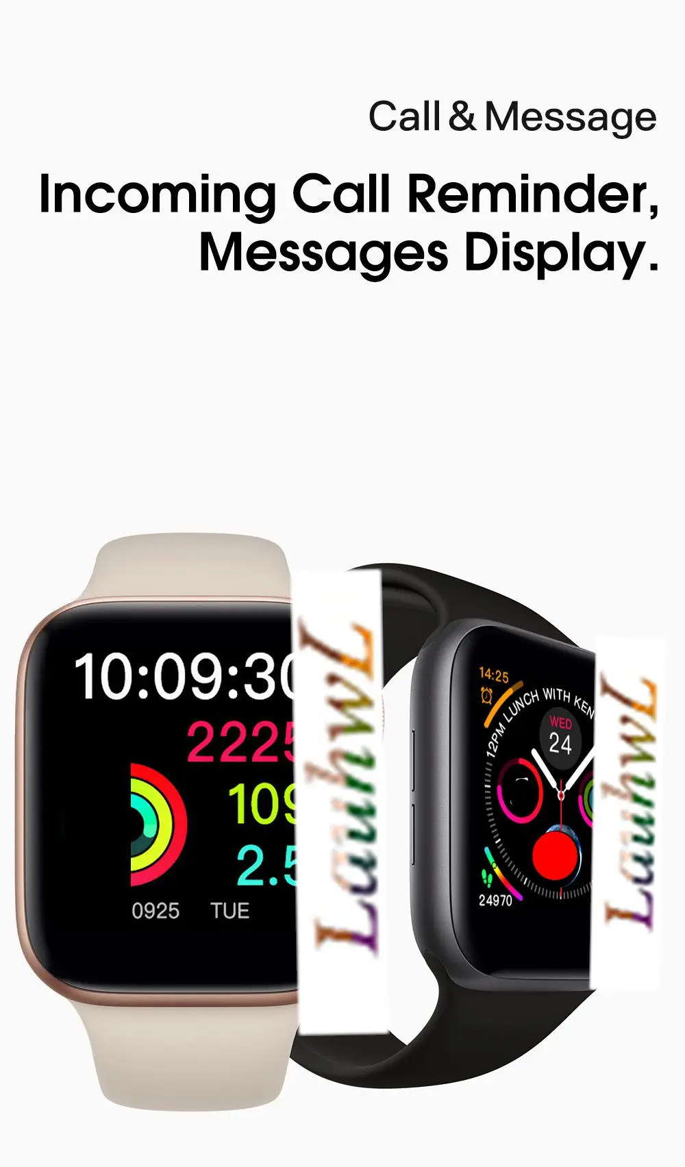 Bluetooth Смарт-часы IWO 8 1:1 Смарт-часы 44 мм чехол для Apple iOS Android телефон часы ЭКГ-шагомер IWO 6 7 обновление