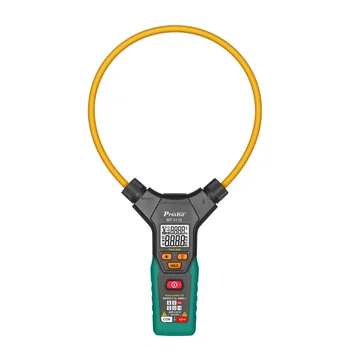 

Pro'sKit 3 5/6 Smart True-RMS Flex Clamp Meter Pliers Type Table Digital Electronic Multimeter DC AC Current Tester