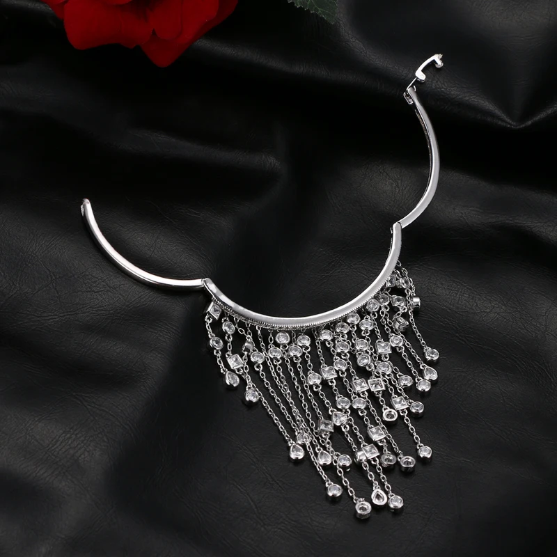 EMMAYA Роскошный AAA Cz браслет с подвеской в виде кисти Femme Charm Crystal уникальные ручные