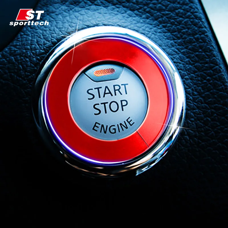 Car Styling Ignition Switch Decoration Stickers For Nissan Qashqai 2018