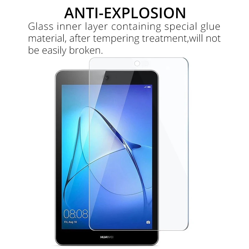 Закаленное стекло Aiyoo для Huawei MediaPad T3 7 0 3G защита экрана Wi Fi Защитная пленка BG2