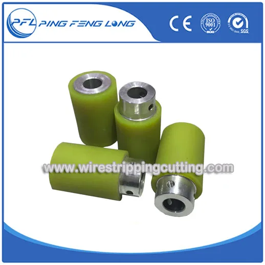 

Spare rubber rollers for automatic cable wire stripping machine