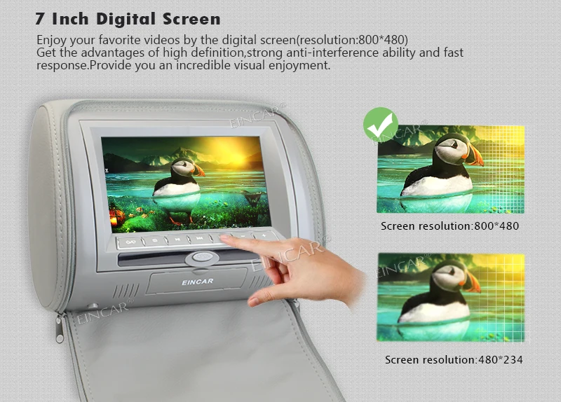 Excellent 2 7" HD Digital Widescreen Twin Headrest Video Car USB SD CD DVD Player with RCA Input IR transmitter and FM Transmitter Gary 9 Excellent 2 7" HD Digital Widescreen Twin Headrest Video Car USB SD CD DVD Player with RCA Input IR transmitter and FM Transmitter Gary 9