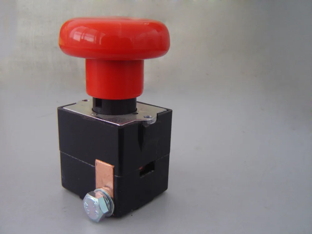 

ED125 96V 125A Emergency Stop Switch Disconnect Switch For Albright ED125 125A Type For Forklift Pallet Truck Golf Cart