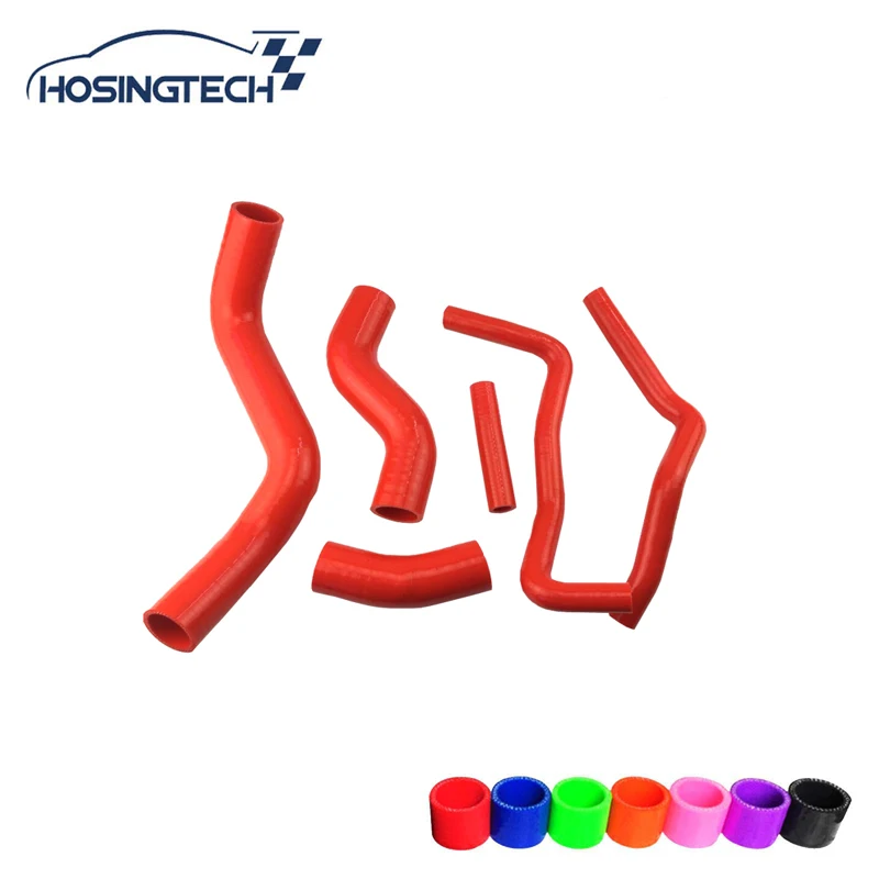 HOSINGTECH для FT 86 GT86 BRZ FR S красный Силиконовый турбо интеркулер комплект|turbo intercooler