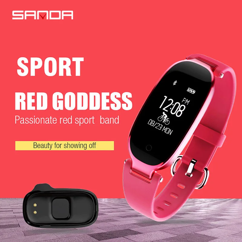 

Sport Bluetooth Smart watch SANDA New Waterproof Smart Watch Men Women Touch Screen Heart Rate Monitor Blood Pressure Fitness