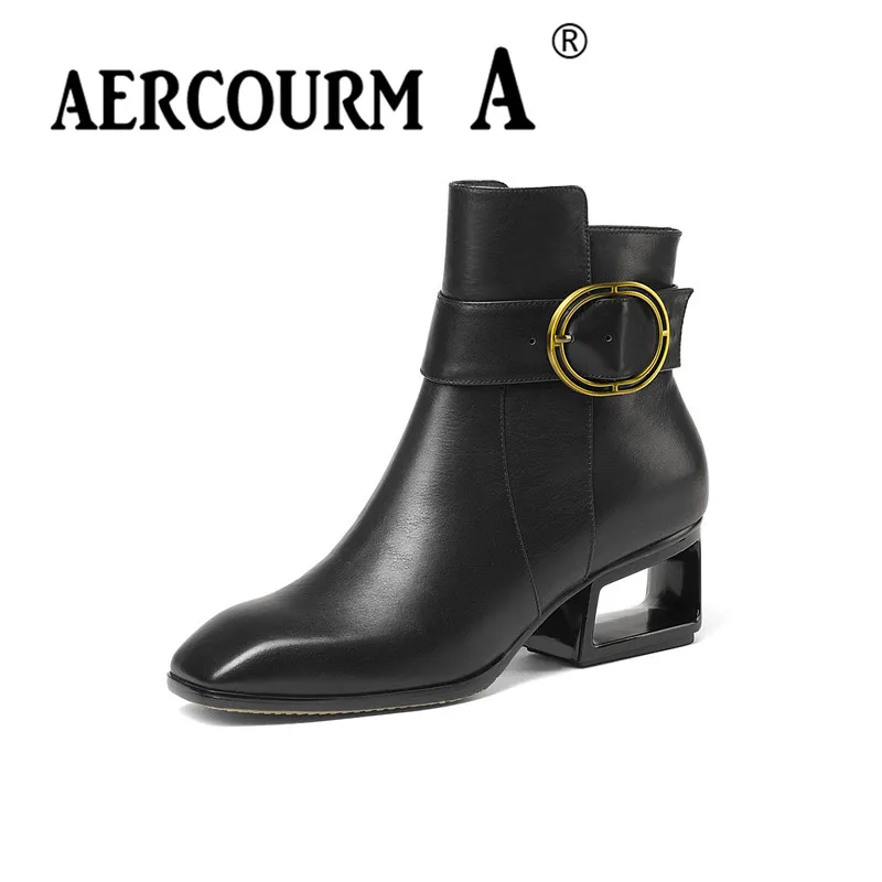Buy Aercourm A 2017 Women Genuine Leathe Ankle Boots