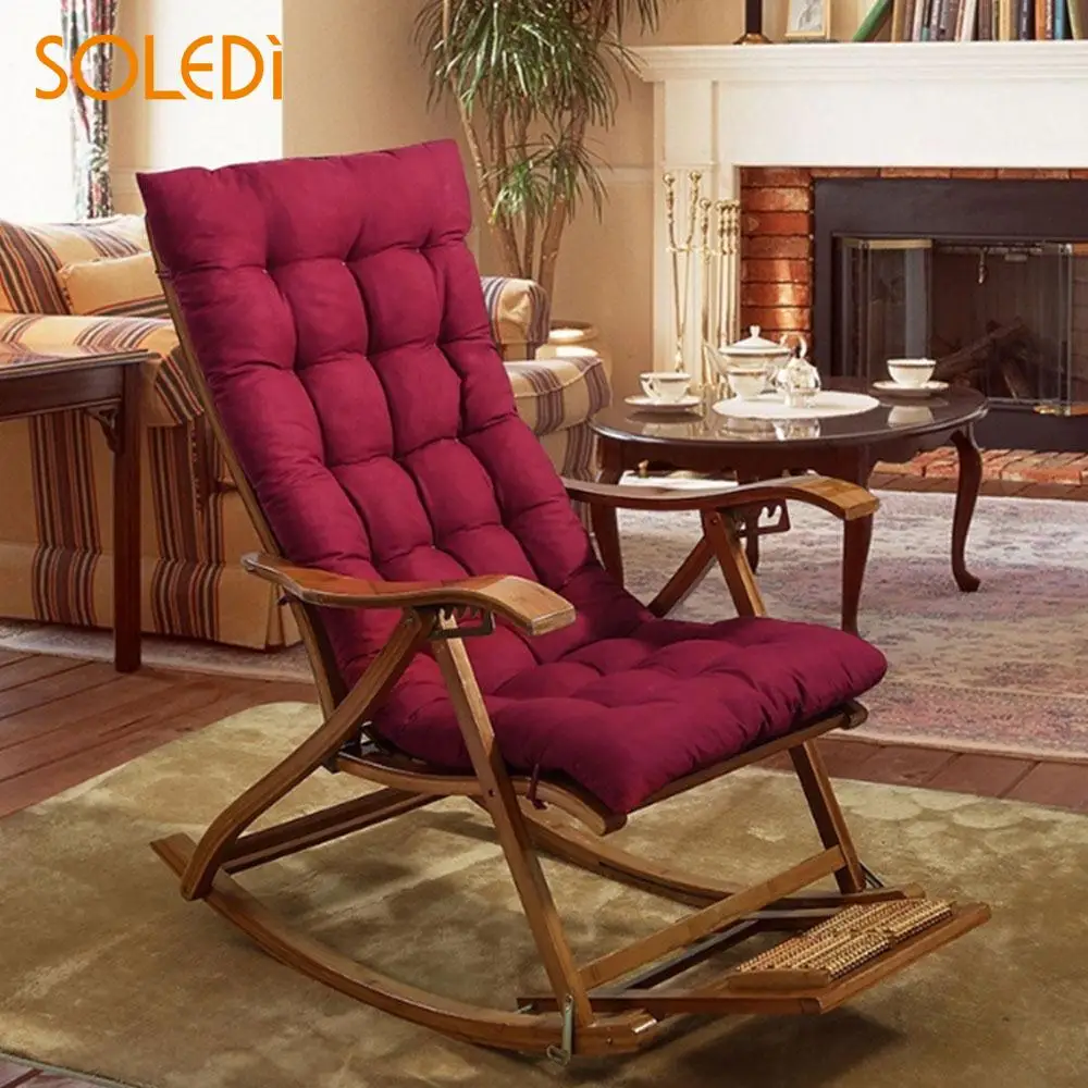 Кресло-качалка, коврик из полиэфирного волокна, подушка для кресла, мягкая подушка для дивана, подушка для сиденья, для гостиницы, офиса, лежаки, без стула