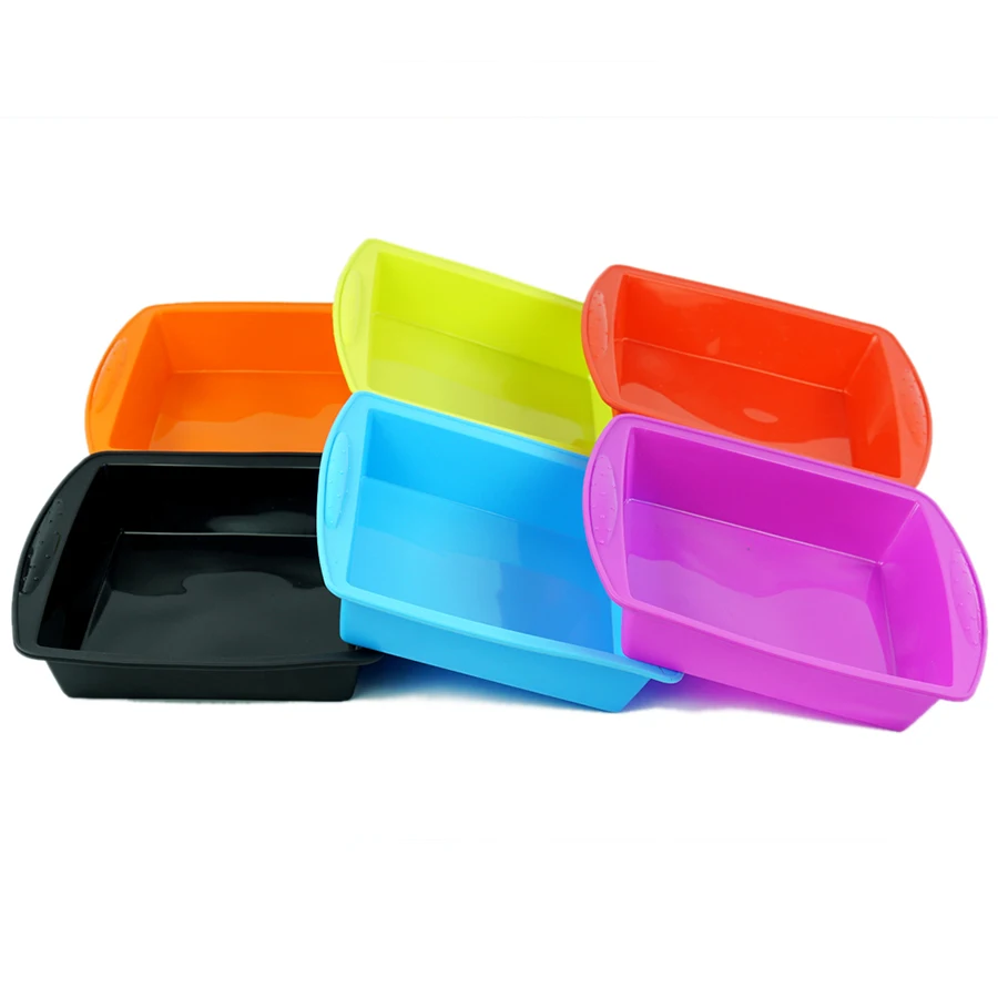 Buy FDA square Pan 8.7'' Silicone Cake Pan Baking Mold