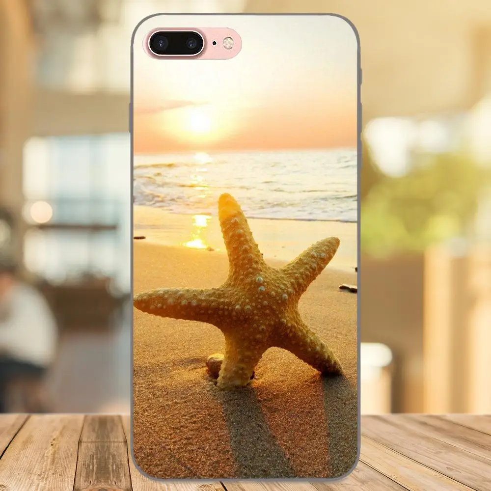 Летние пляжные песочные звезды для Huawei Honor 5A 6A 6C 7A 7C 7X 8A 8C 8X 9 10 P8 P9 P10 P20 P30 Mini Lite