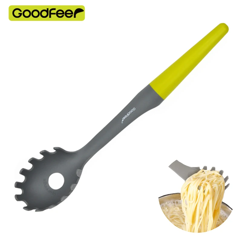 GoodFeer Nylon Cookware Pasta Scoop Spaghetti Noodles Vermicelli Scoops