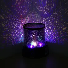 2016 Romantic Amazing 5V Fabulous Projector DIY Sky Star Universal Night Projector Moon Lamp for Kids Bedroom Party 1272306