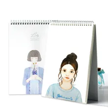 Deli эскиз книжки-раскраски бумага для книги по искусству живопись рисуйте наброски Kawaii книги по искусству ist студент эскиз книга 40 листов пос