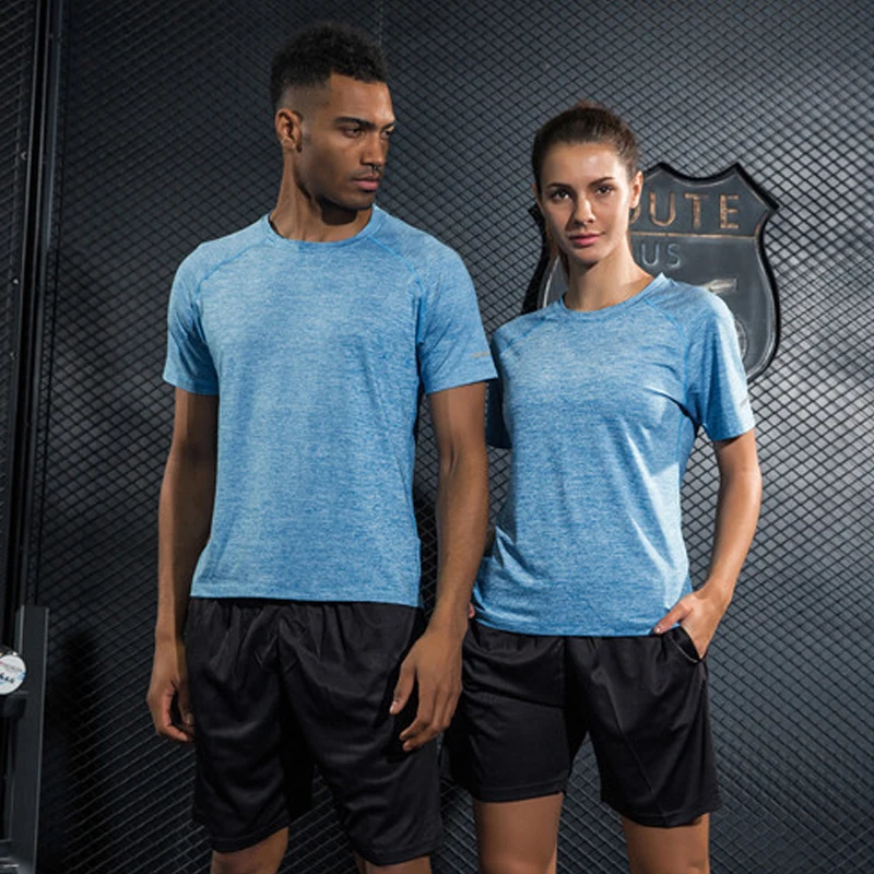

Brand New Men's Shirt Running T-shirts Women Short Sleeve Sports Suit Gym Fitness Soccer Jerseys Training Jersey Jogging Shirt