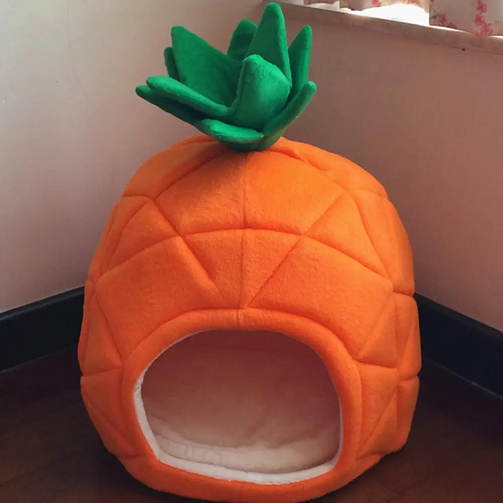 Buy AsyPets Pet Cat Foldable House Pineapple Shape
