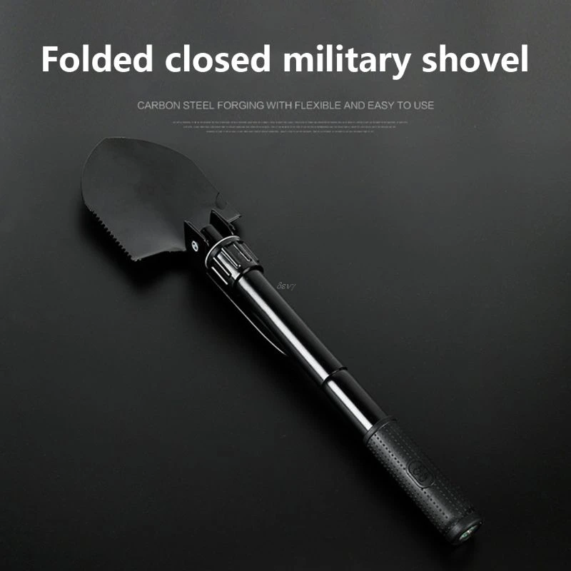 

Multi-functional Military Tactical Folding Shovel Portable Camping Gardening Hiking Emergency Survive Tool free ship