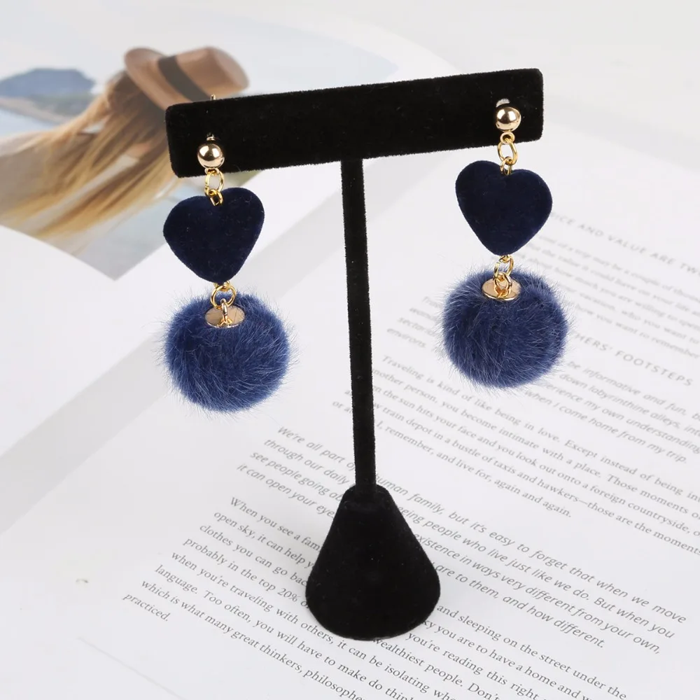 6 шт. разноцветные подвесные меховые шарики аксессуары для одежды|ball fur ball|accessories