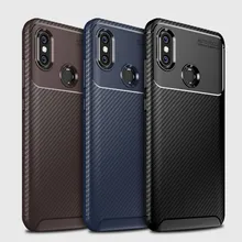 

Coque Silicone Phone Cases For Xiaomi Mi8 8SE Mi 8 SE Cover Soft TPU Rubber Luxury Carbon Fiber Protection Case Mi8SE