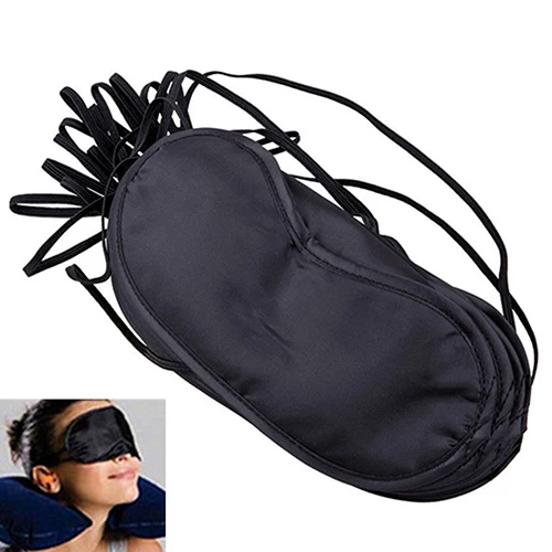 10 шт. удобная маска для сна, чехол для сна с повязкой на глаза, ночное спальное средство для путешествий