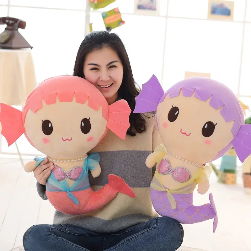 

Mermaid Doll Toys Stuffed Toys Girl`s Gifts Plush toys Office&Home Pillows Novel Design Great Elasticity