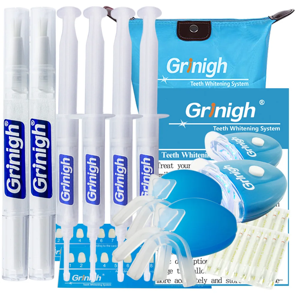 Grinigh At Home 6 Hydrogen Peroxide Teeth Whitening Good Bleaching