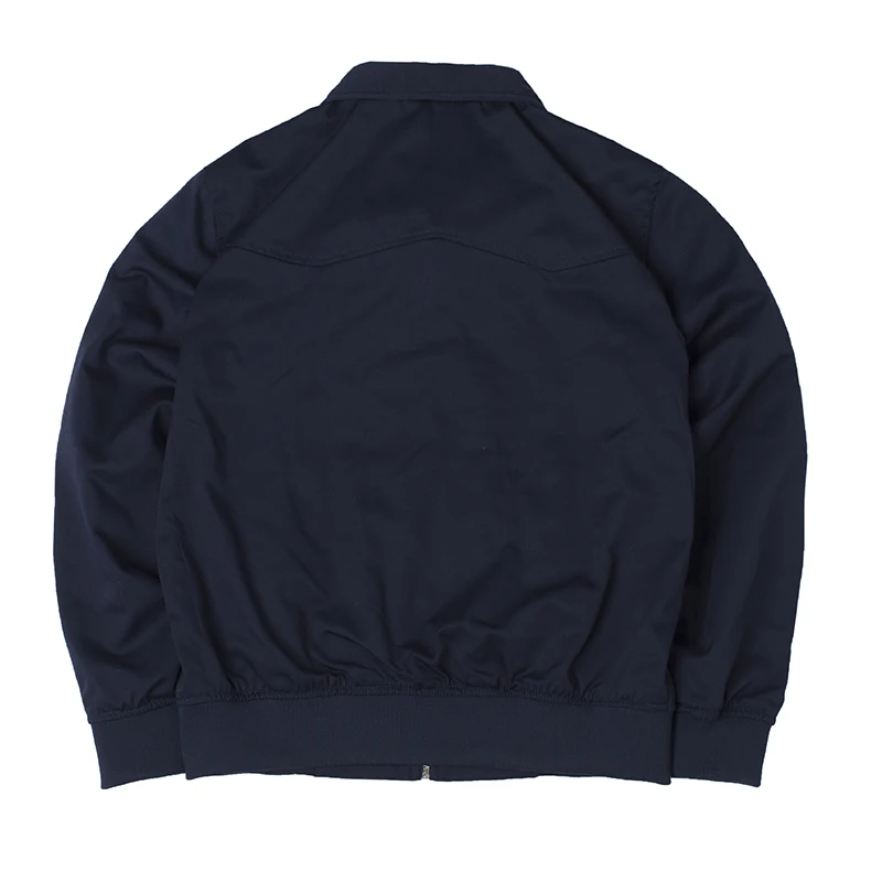 2018 Autumn harrington vintage windbreaker bomber jacket men european style military plus size cott