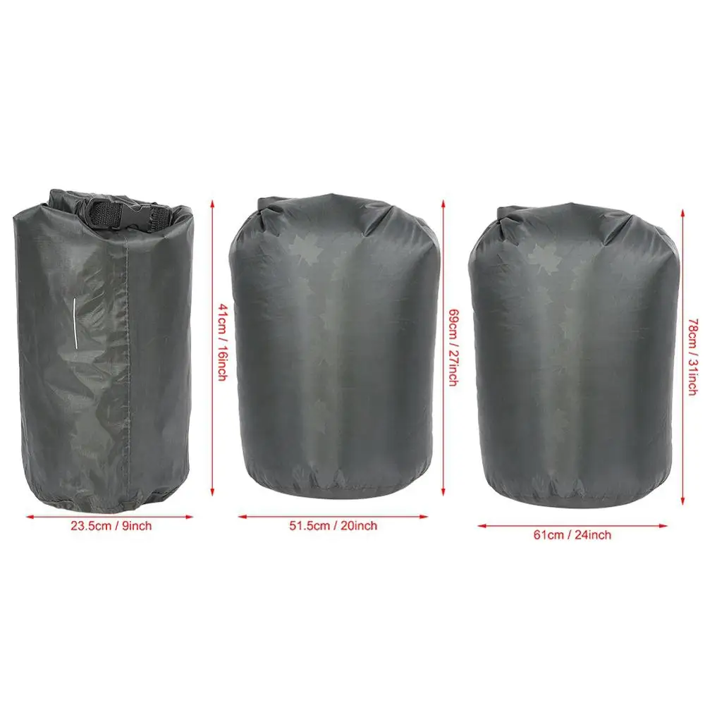 8L/40L/70L Waterproof Bag Large Capacity Dry Bag Sack for Camping Drifting Hiking Swimming Rafting Kayaking River Bags 2