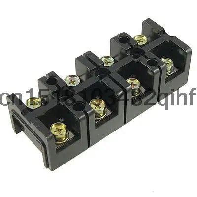 

600V 60A Double Row 4 Position Screw Terminal Barrier Strip