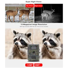 TC200 Trail camera s 16MP 1080P охотничья камера наружное инфракрасное ночное видение для наблюдения в дикой природе камера охотничий Скаут оборудование