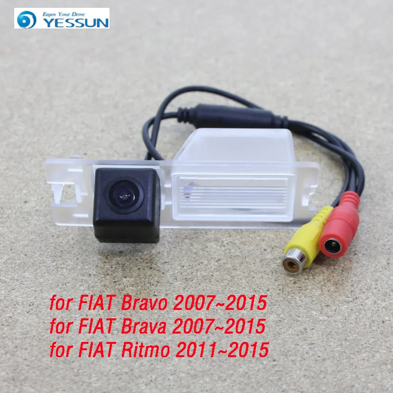 YESSUN car camera for FIAT Bravo Brava Ritmo 2007~2015 Original Screen Compatible Car Rear View hd Camera CCD Night vision B