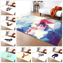 Простой Современный абстрактный китайского зодиака ковер для двери в спальню, на кухню коврик Гостиная коврик ковер для Спальня