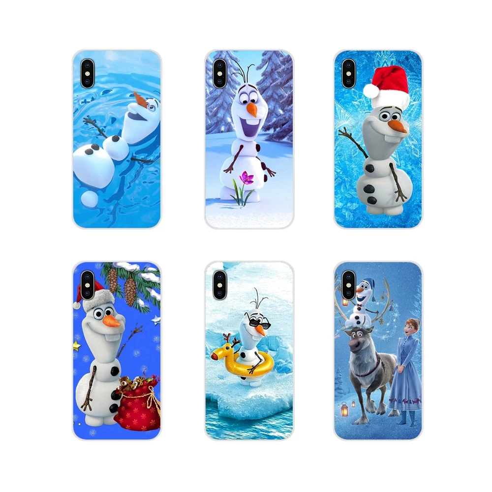 

Cell Phone Cover For Nokia 2 3 5 6 8 9 230 3310 2.1 3.1 5.1 7 Plus For LG Q6 7 8 9 X Power Snowflakes Stars Snowman Olaf Pattern