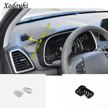 

Car Styling Cover Garnish Detector Trim Front Air Condition Outlet Vent Moulding Instruction 2pcs For Hyundai Tucson 2019 2020