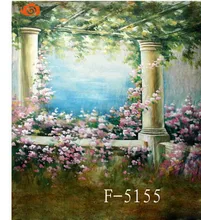 Professional 10’X 20’/3X 6m wedding photography scenic backdrops ,hand painted muslin children photo backdrops background F5155